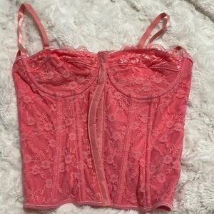Never worn PINK CORSET